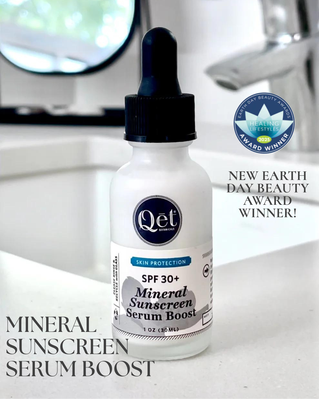 Qet-Botanicals-Honey-Cream-Mask-with-Active-Manuka with cranberries and honey in a container with lavender flowers nearby.